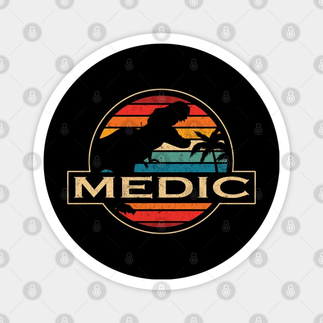 Medic Dinosaur Magnet by SusanFields